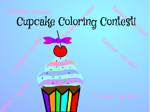 Cupcake Coloring Contest! remix