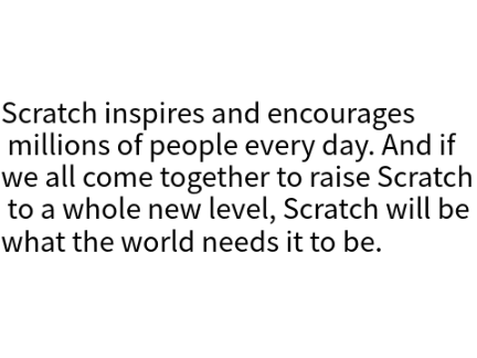We want our Scratch back!!