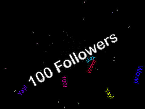 100 Followers!!!