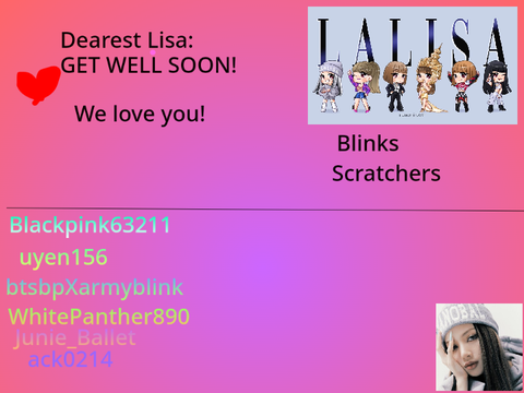 {REMIX}Lisa get well soon  remix