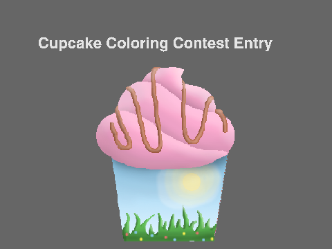 Cupcake Coloring Contest! remix