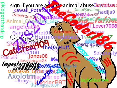 Sign If You Are Against Animal Abuse remix remix remix remix remix remix remix remix re… remi… remix