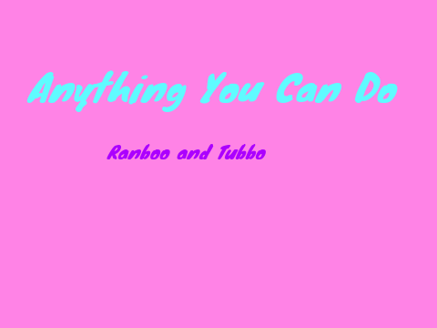 Anything You Can Do - Beeduo animatic