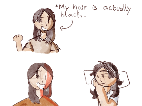 drawing myself