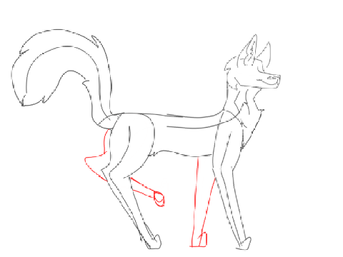 Walk cycle (WIP)