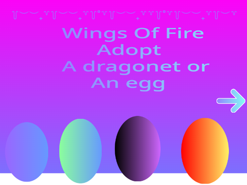 Wings Of Fire Adopt an Egg or Dragonet