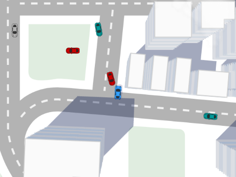 Top Down 3D City Experiment