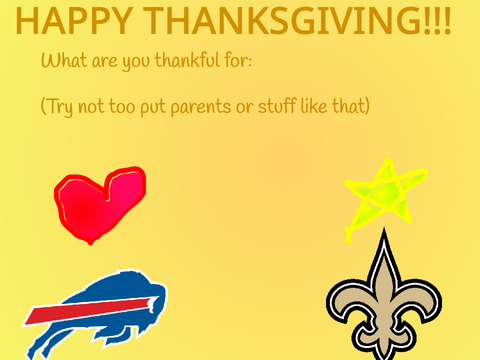 Thanksgiving Project!