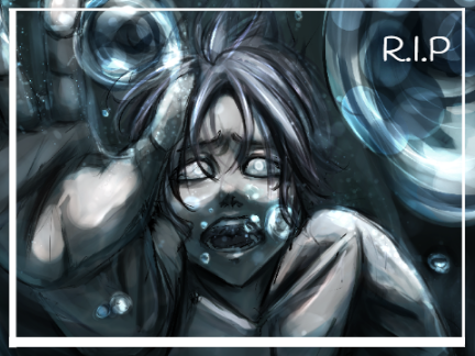 -Out for a Swim- Art (+mini process thingy)