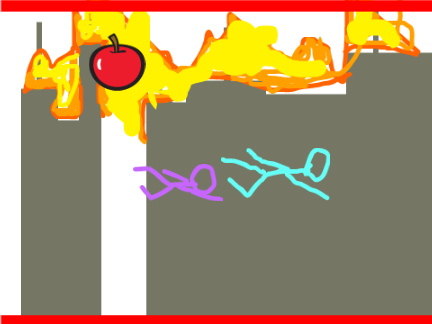 eat the apple 2 player 1.1 