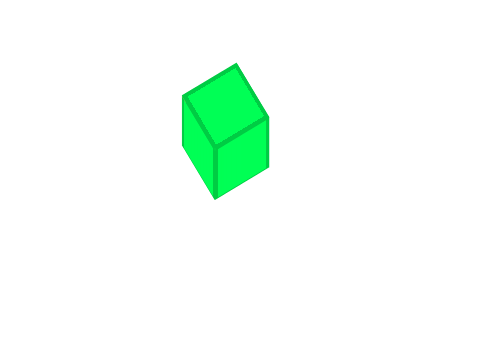 3d Creeper head