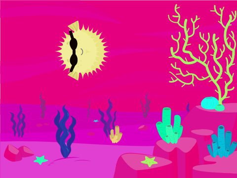 flashy pufferfish
