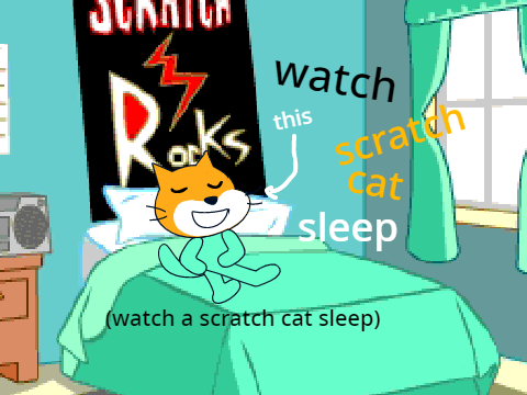 watch a scratch cat sleep | #all #games #stories