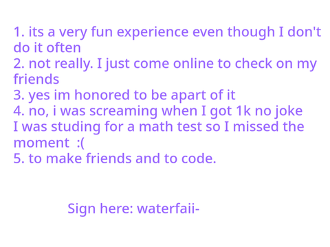 Interview remixed by waterfaii-