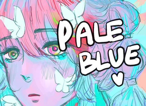 *Pale Blue - Album Cover Redraw* ~