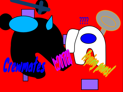 Crewmates with frying pans...|| #animations #all
