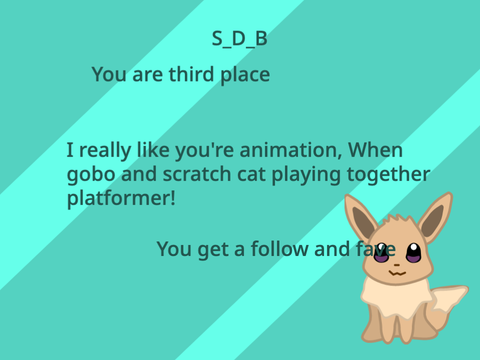 Game contest results!