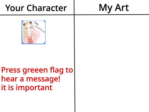I will draw your OC {OPEN}
