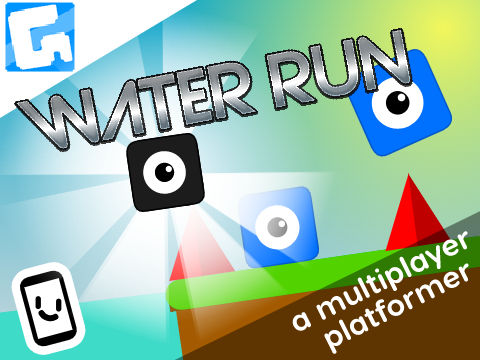 ☁ Water run | A multiplayer mobile platformer ☁  #all #games #art #music
