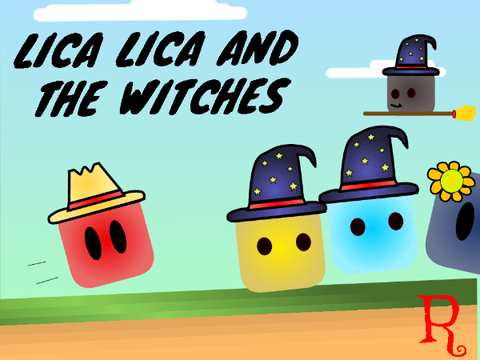 A platformer "Lica Lica and the witches" #games #trending #all 