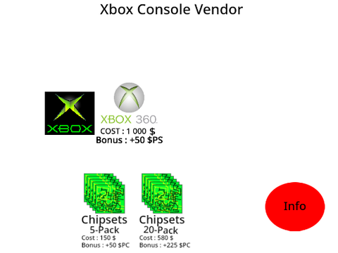 Xbox Console Vendor - Version 1.1