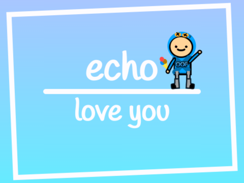 echo (love you) ⚘ OOF
