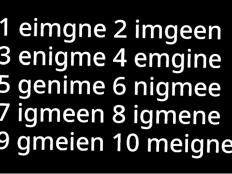 ___ENIGME___ n1