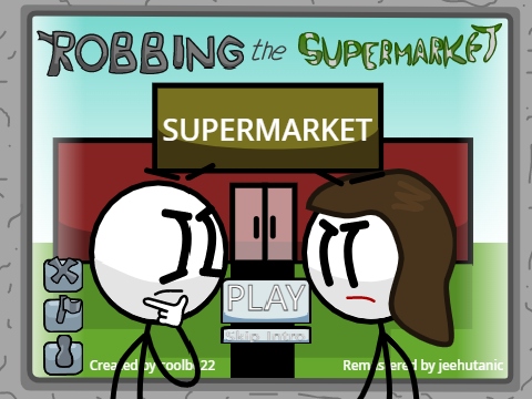 Henry Stickmin Robs The Supermarket ~ Remaster || #Games #All #Animations #Stories #Music