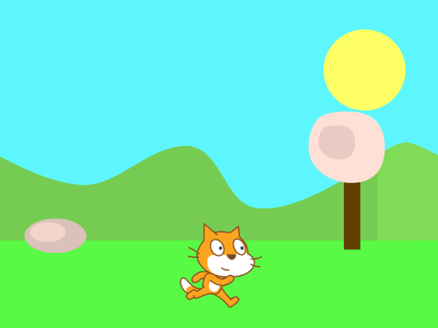 Scratch Cat Run