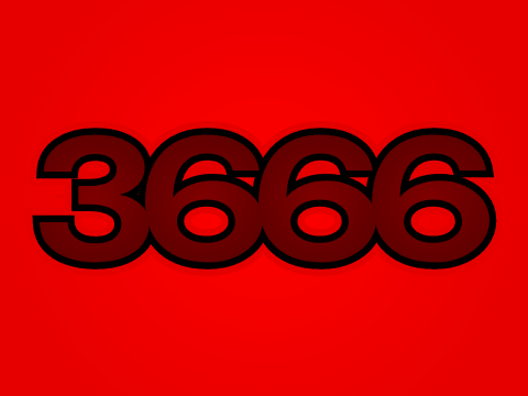 3666
