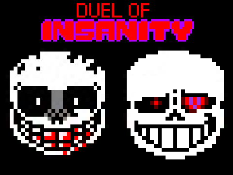 Insanity Sans VS. Insanitytale Sans - DUEL OF INSANITY - Full OST phases 1-3