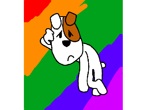 Reksio drawing