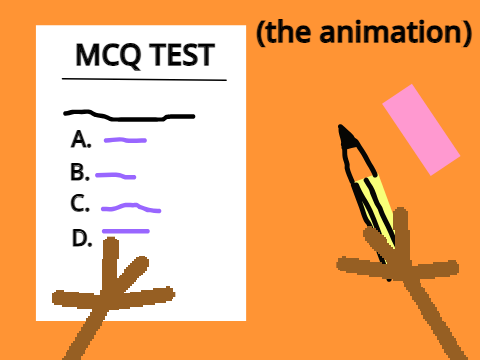 MCQ tests || The animation