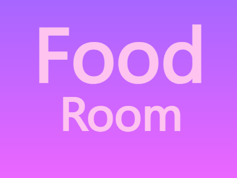 Food room for iris's party!