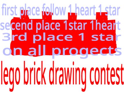 lego drawing contest