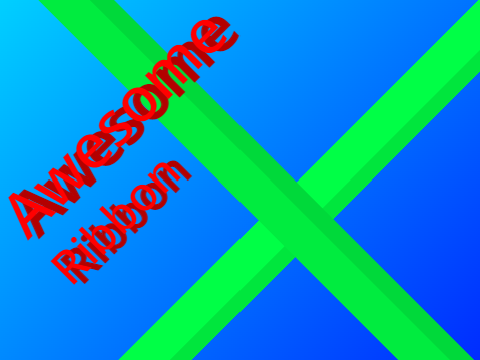 Awesome Ribbon
