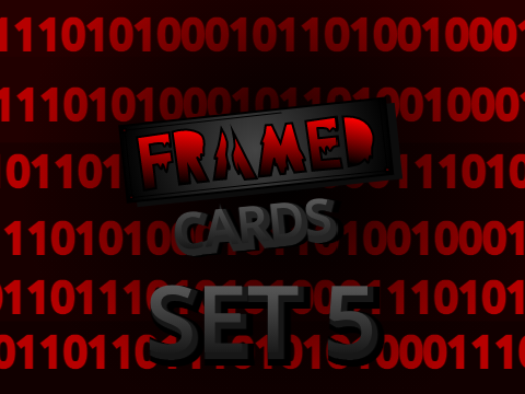 Framed Character Cards || Set 5