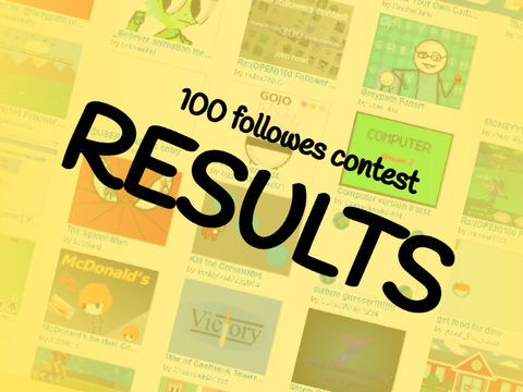 (RESULTS) 100 followers Contest