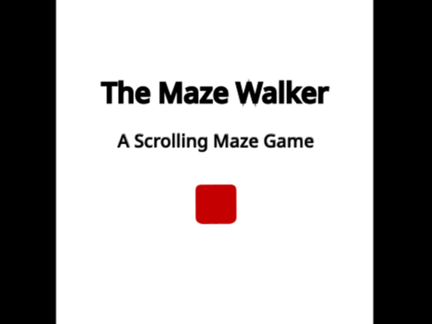 The Maze Walker - A Scrolling Maze Game