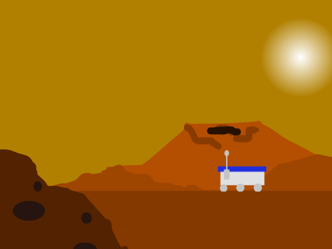 mars scenery