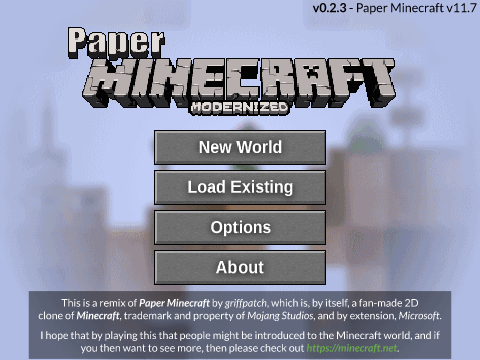 Paper Minecraft Modernized (Remix, v0.2.3)