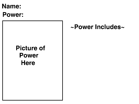 Sparks RPG Powers