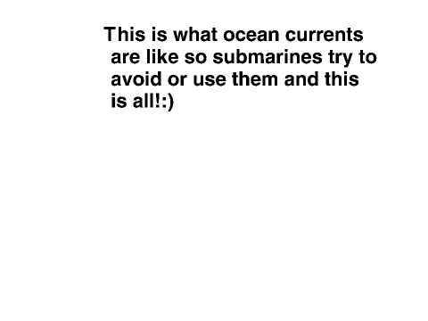 ocean currents