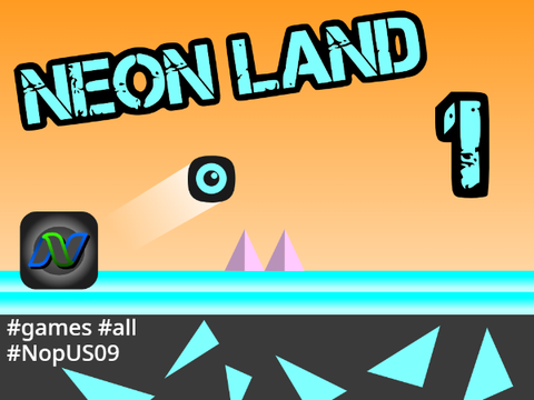 Neon Land 1 | A Platformer #Games remix