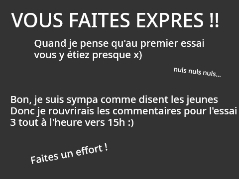 ___ENIGME___ essai 3