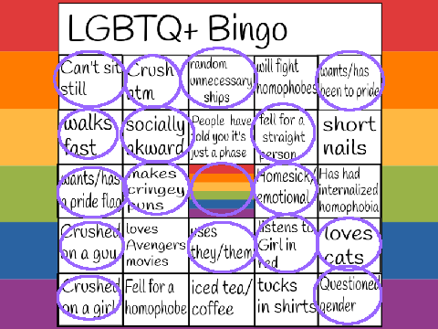 LGBTQ+bingo remix