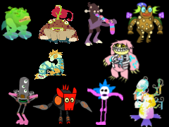  this is art everywon my singing monsters