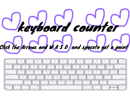 Keyboard couter