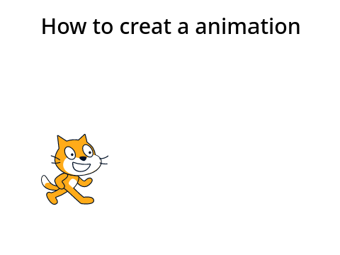 How to create a animation.