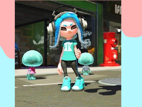 Cute Inkling - Octoling Contest. 